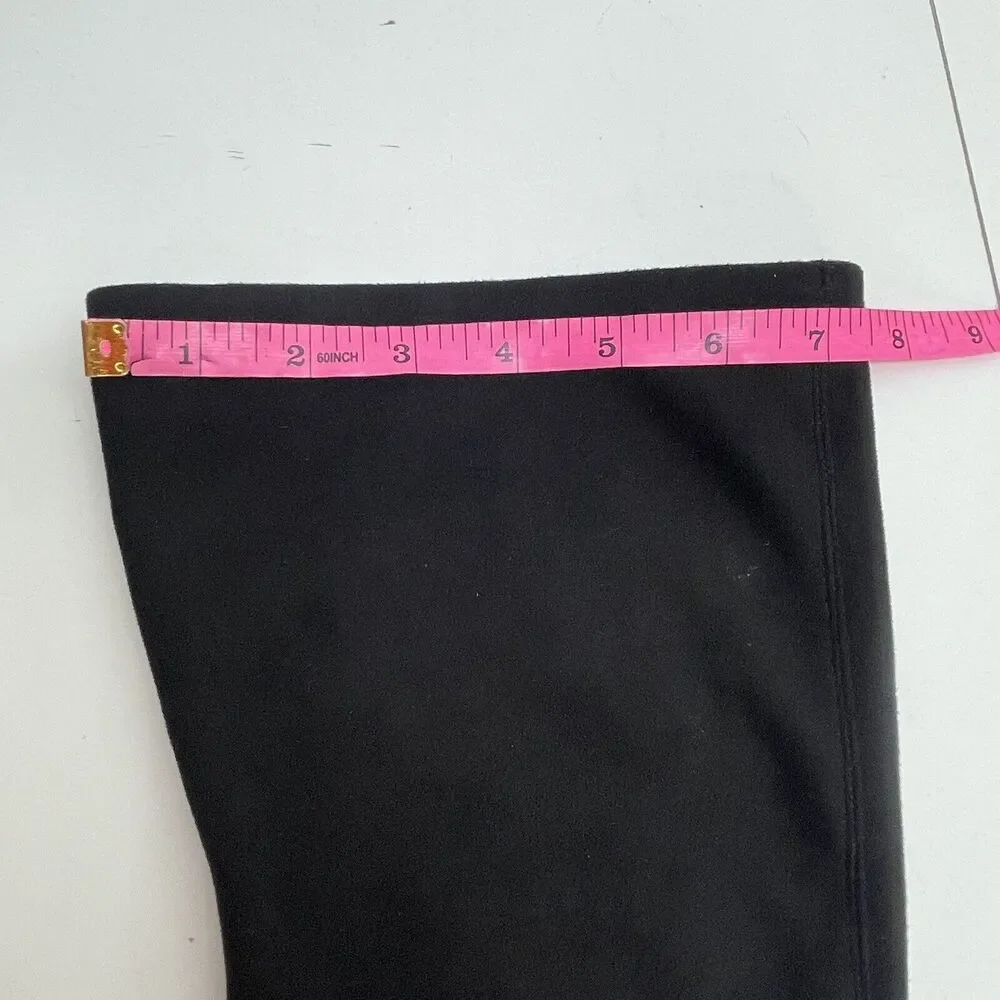 Carlos by Carlos Santana Womens Quantum Thigh High Tall Boots Mirror Heel Sz 7